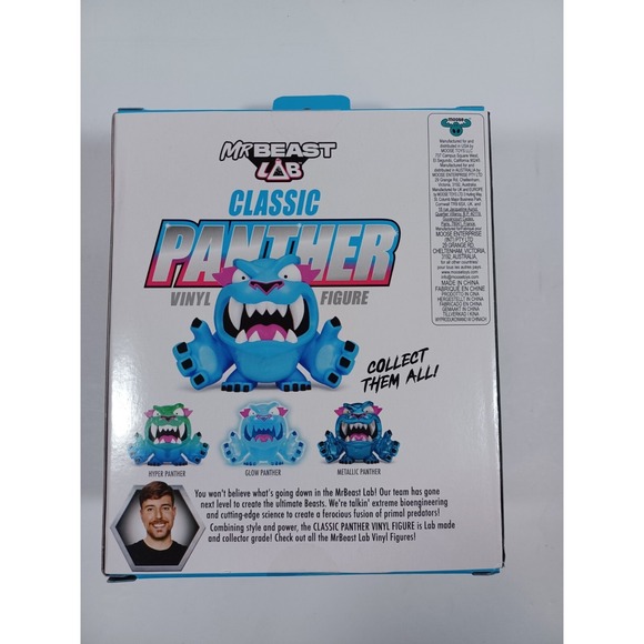 Mr Beast Lab Classic Panther By Moose Toys Brand New In Hand - Picture 3 of 6